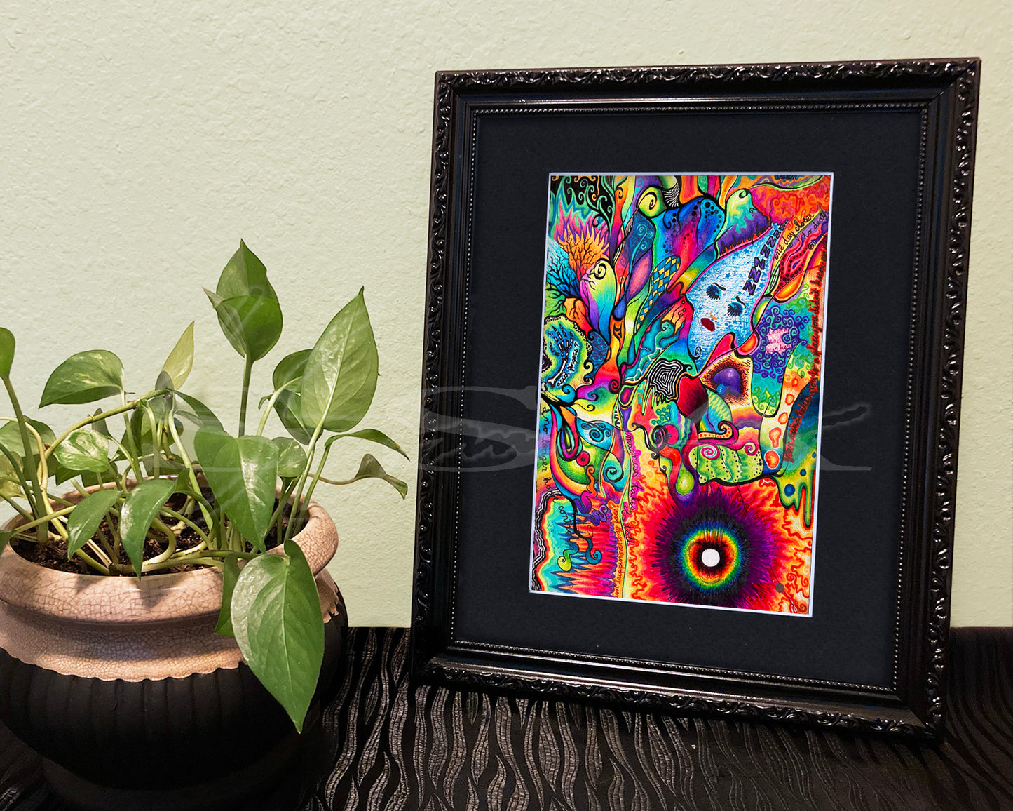 Acid Fingers - Print of Original Pen & Ink Drawing