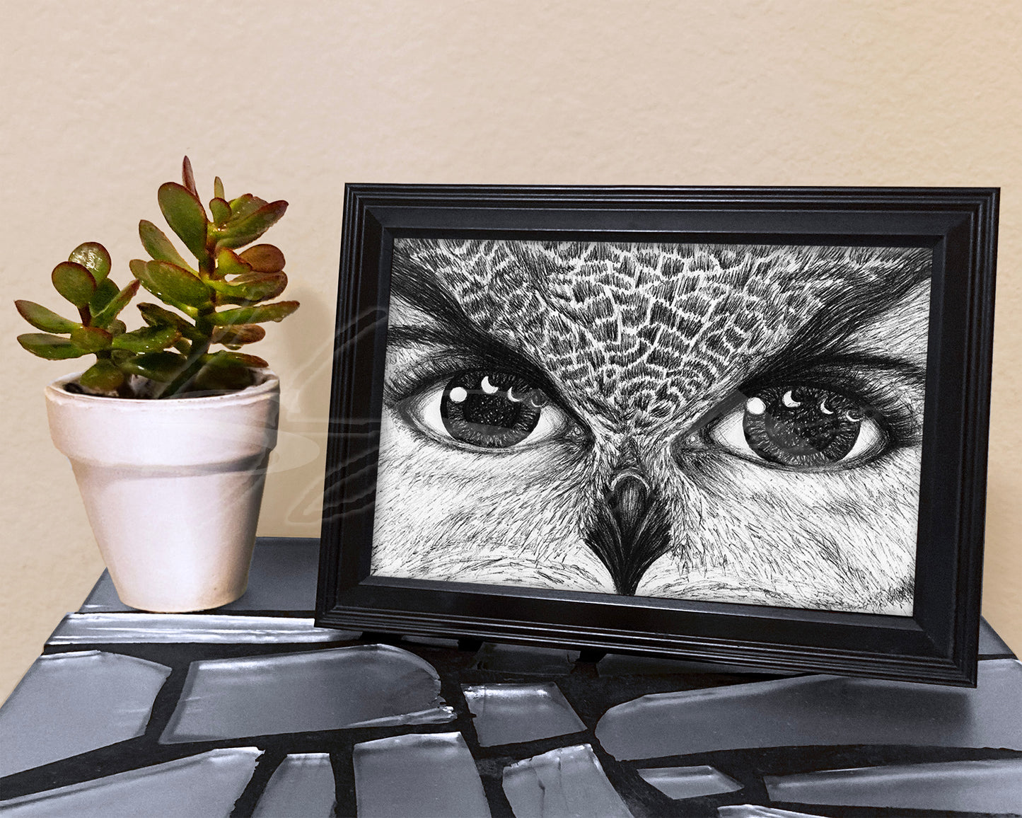 Eyewl - Print of Original Pen & Ink Drawing