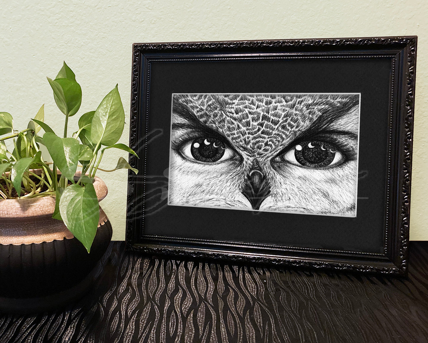 Eyewl - Print of Original Pen & Ink Drawing