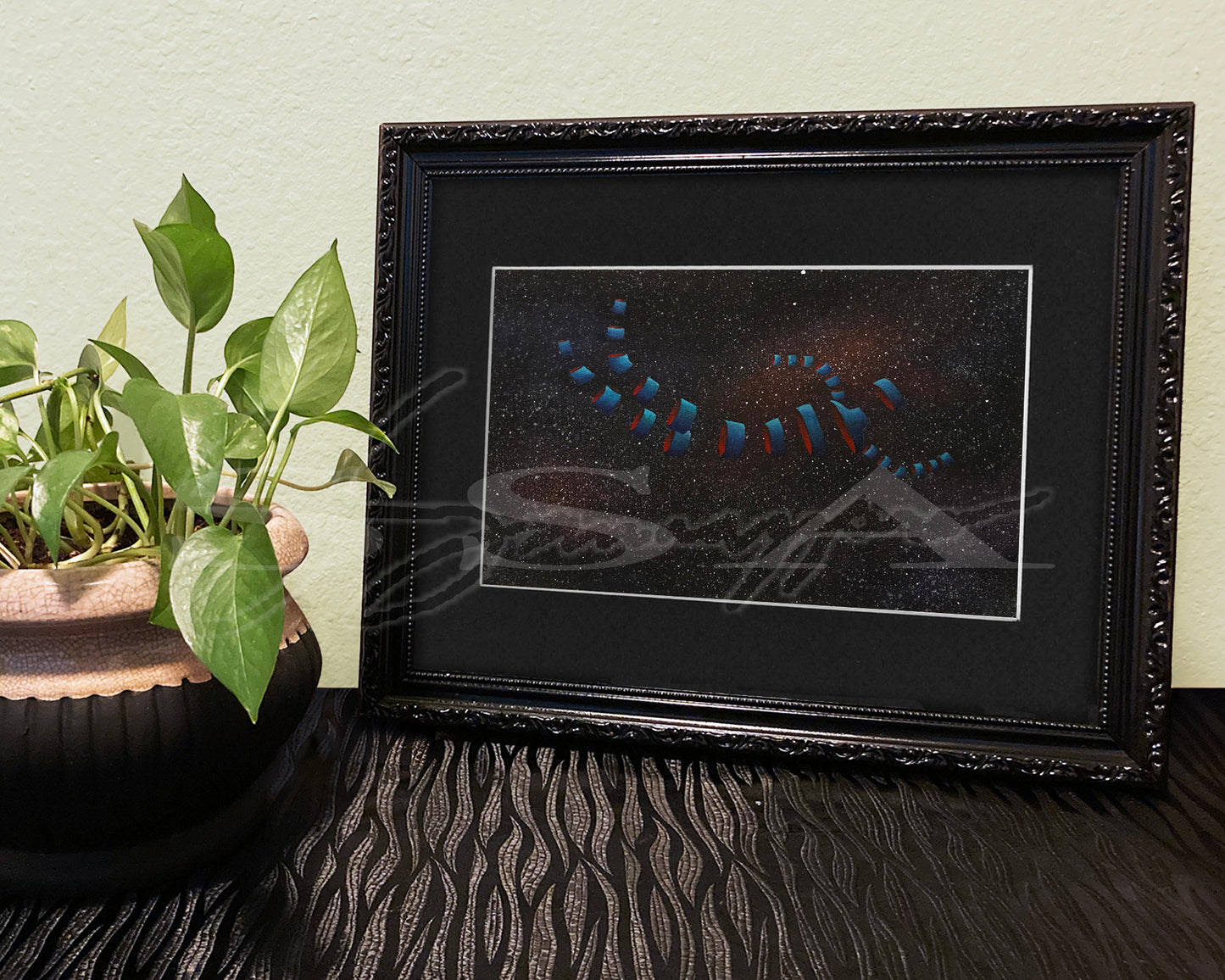 Falling Into Self Pt. 2 - Print of Original Acrylic Painting