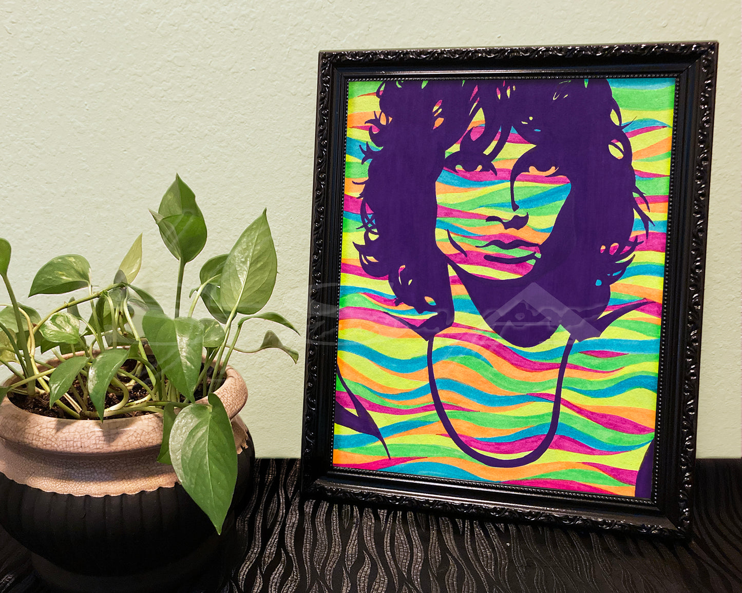 Jim Morrison - Print of Original Pen & Ink Drawing