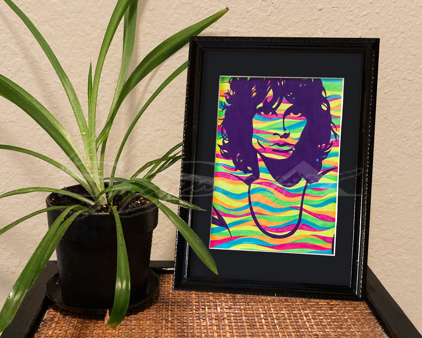 Jim Morrison - Print of Original Pen & Ink Drawing