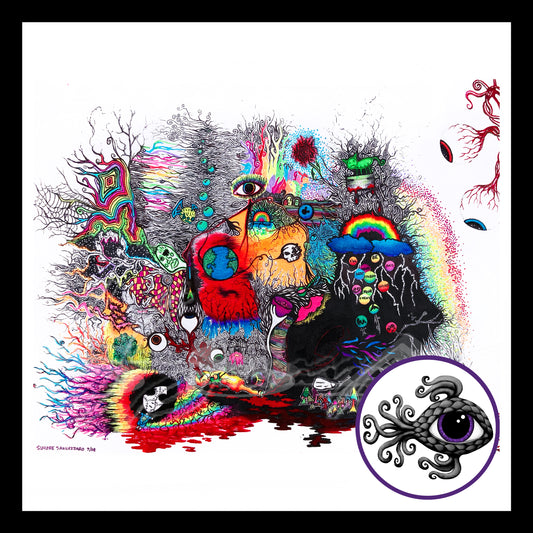 A Drug Induced Dream - Print of Original Pen & Ink Drawing