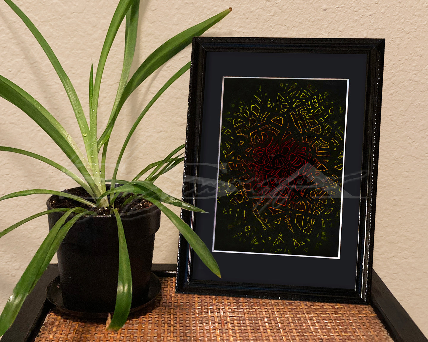 Agitation - Print of Original Acrylic Painting