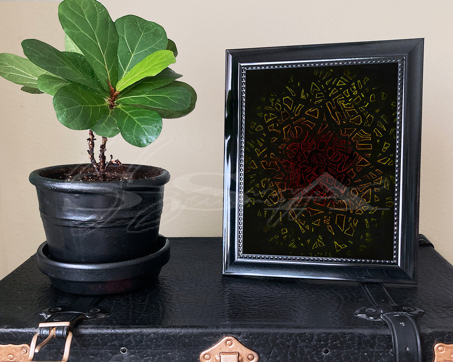 Agitation - Print of Original Acrylic Painting