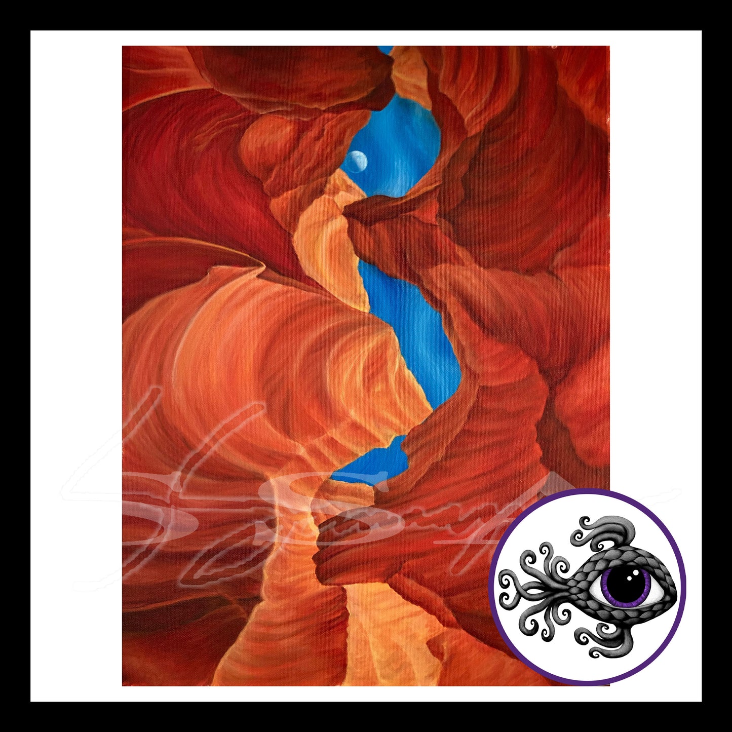 Antelope Valley - Print of Original Acrylic Painting