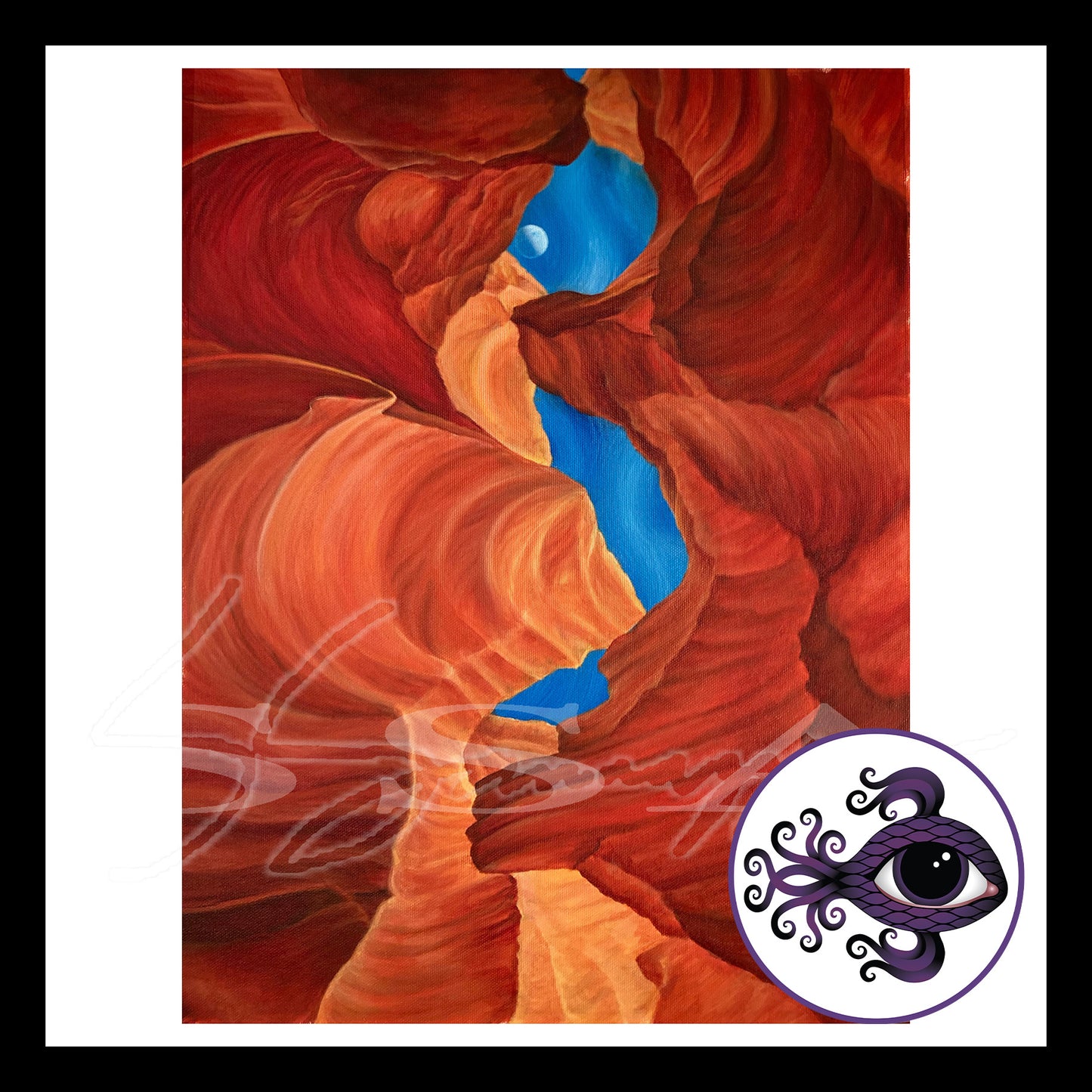 Antelope Valley - Print of Original Acrylic Painting