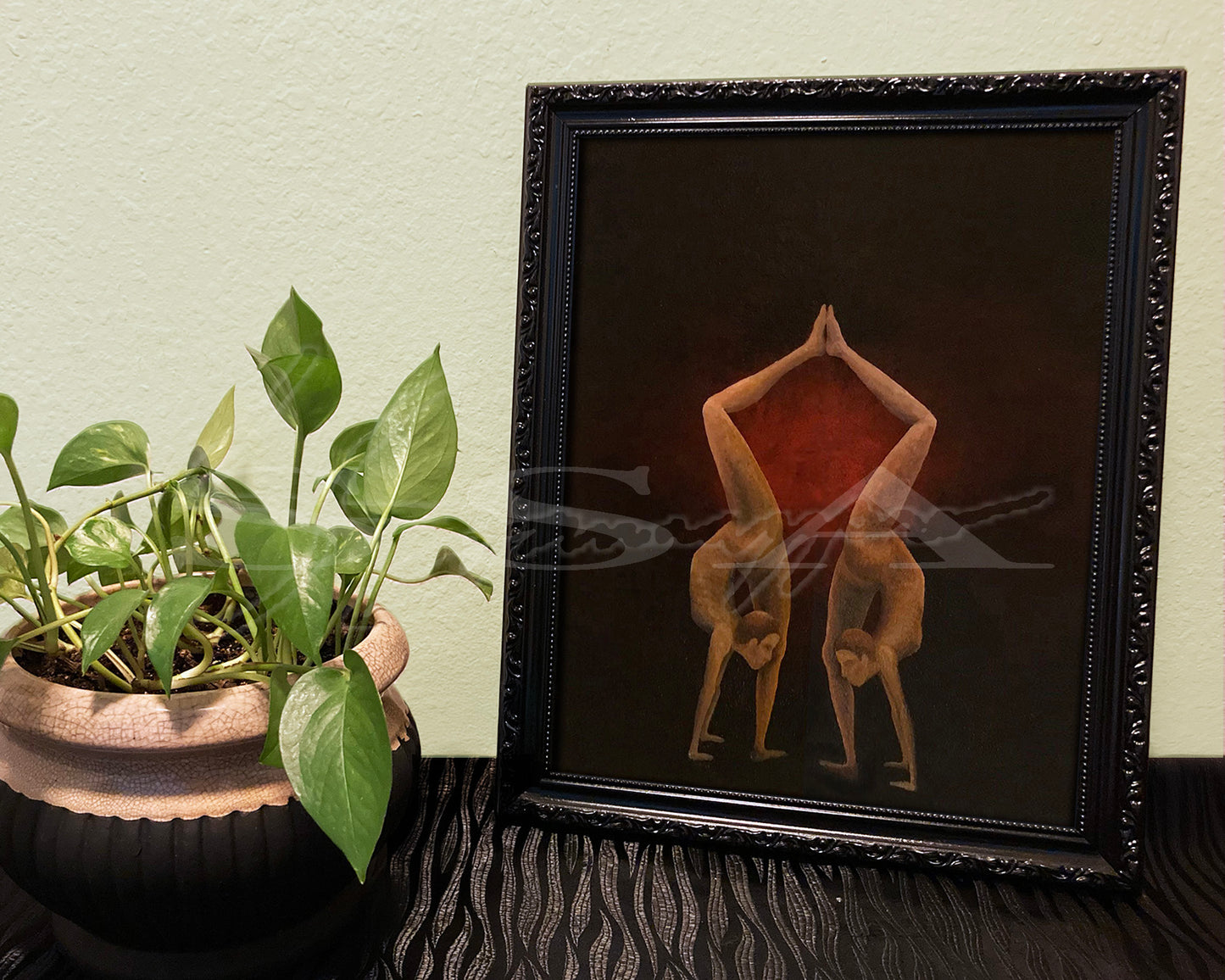 Bend - Print of Original Acrylic Painting