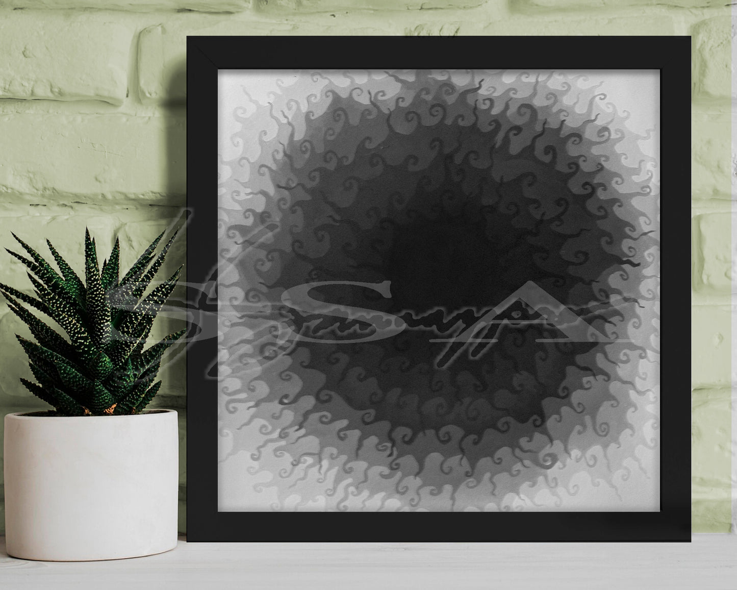 Breathe In - Print of Original Acrylic Painting