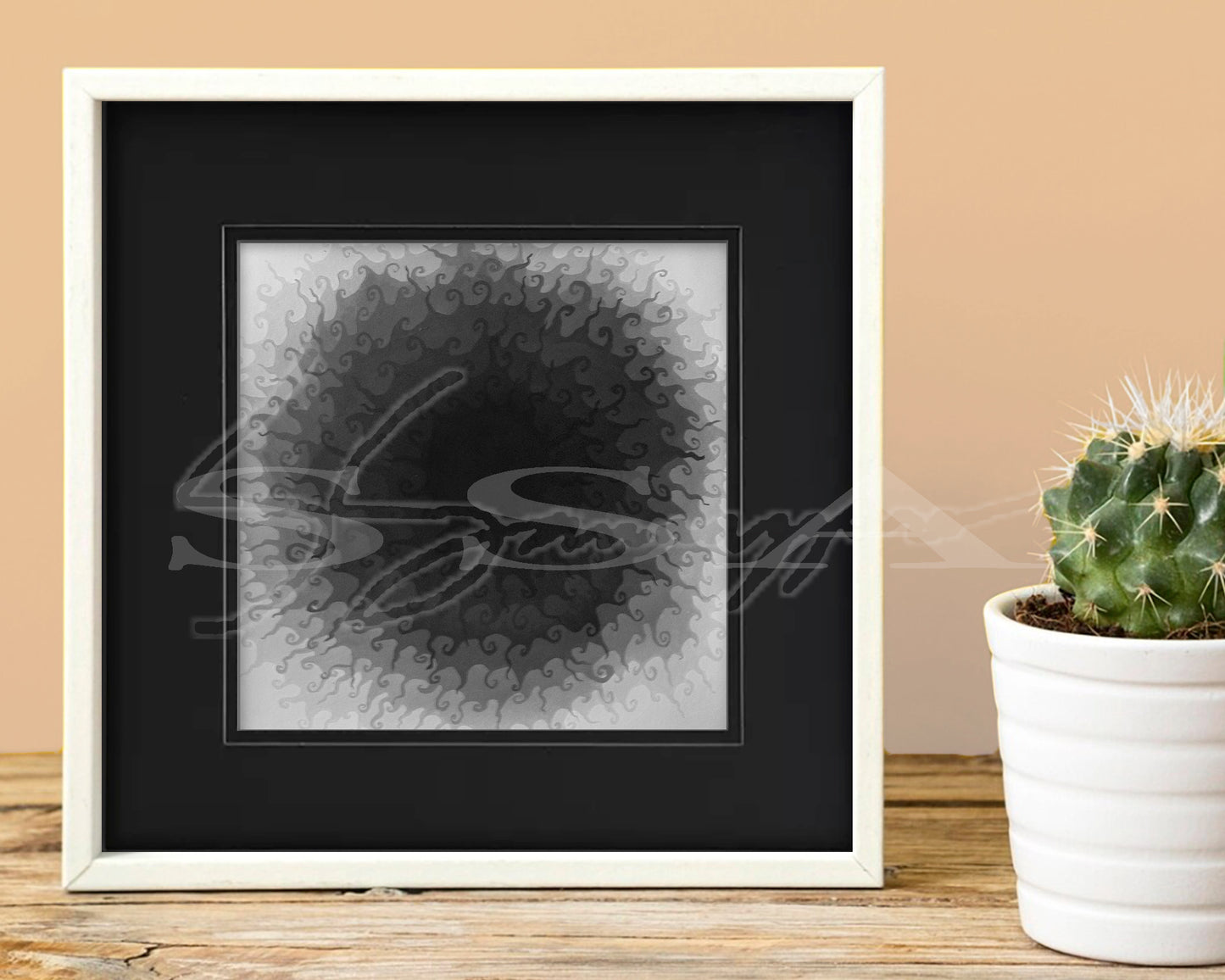 Breathe In - Print of Original Acrylic Painting