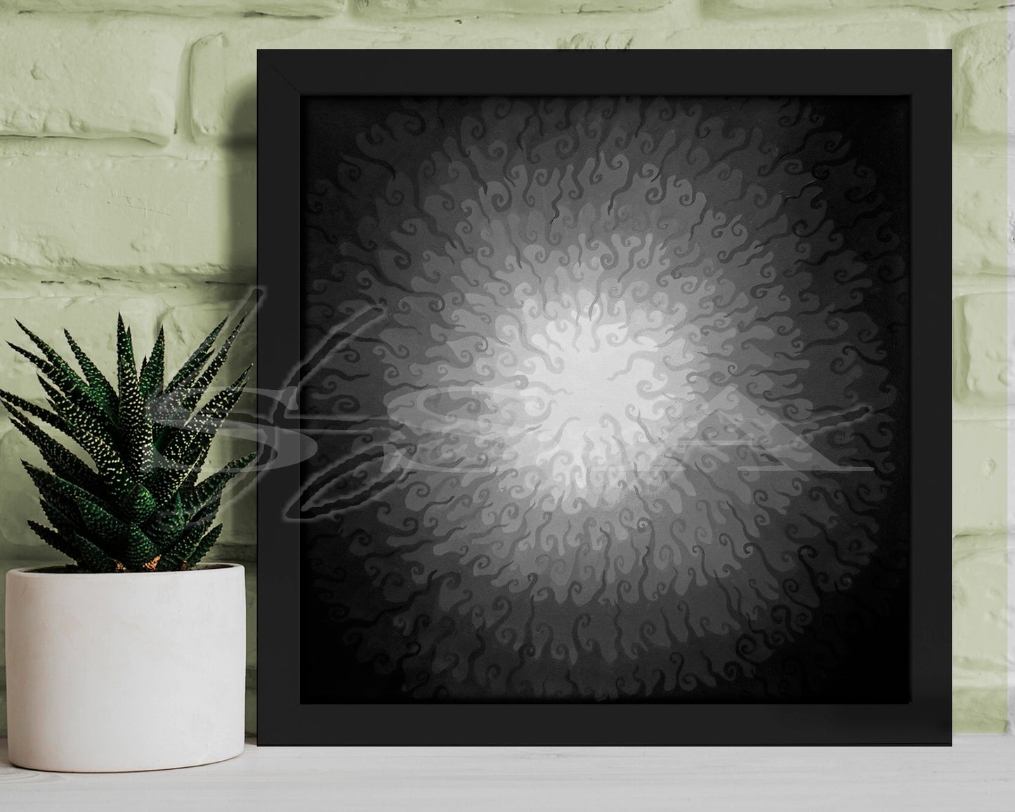 Breathe Out - Print of Original Acrylic Painting