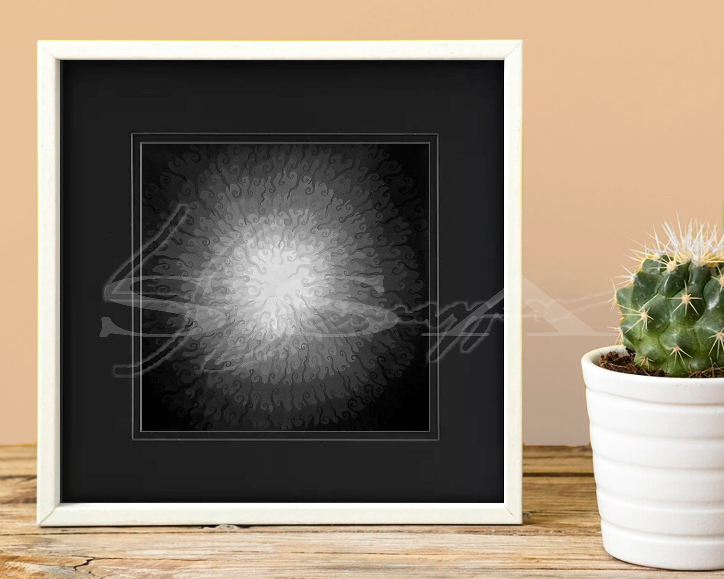 Breathe Out - Print of Original Acrylic Painting