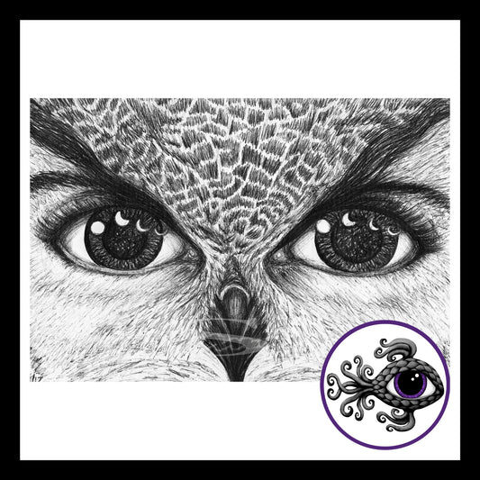 Eyewl - Print of Original Pen & Ink Drawing