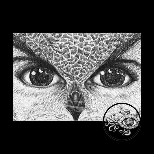 Eyewl - Print of Original Pen & Ink Drawing