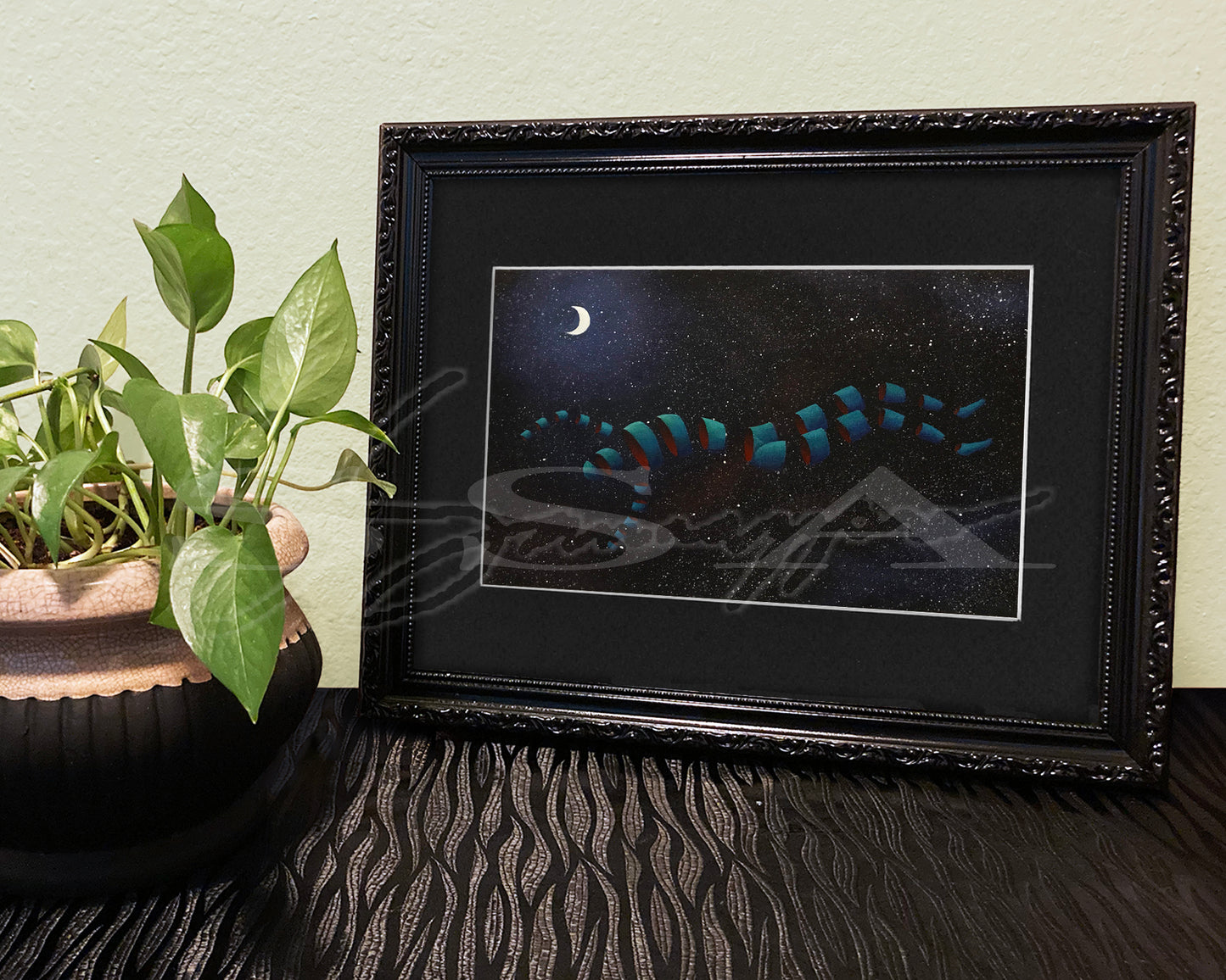 Falling Into Self Pt. 1 - Print of Original Acrylic Painting