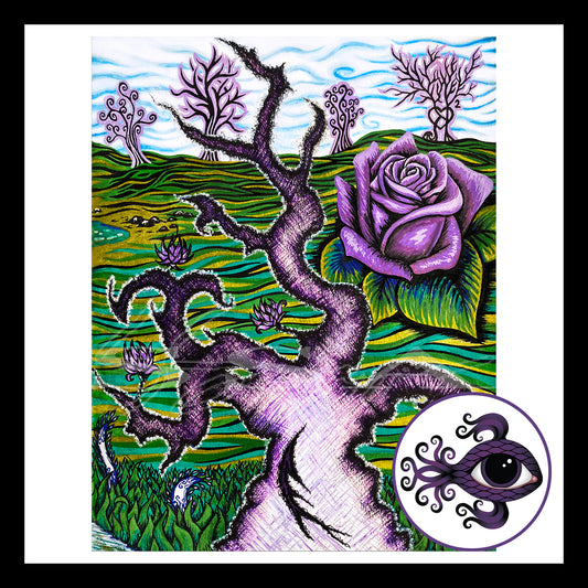 Flora Pt. 2 - Print of Original Pen & Ink Drawing