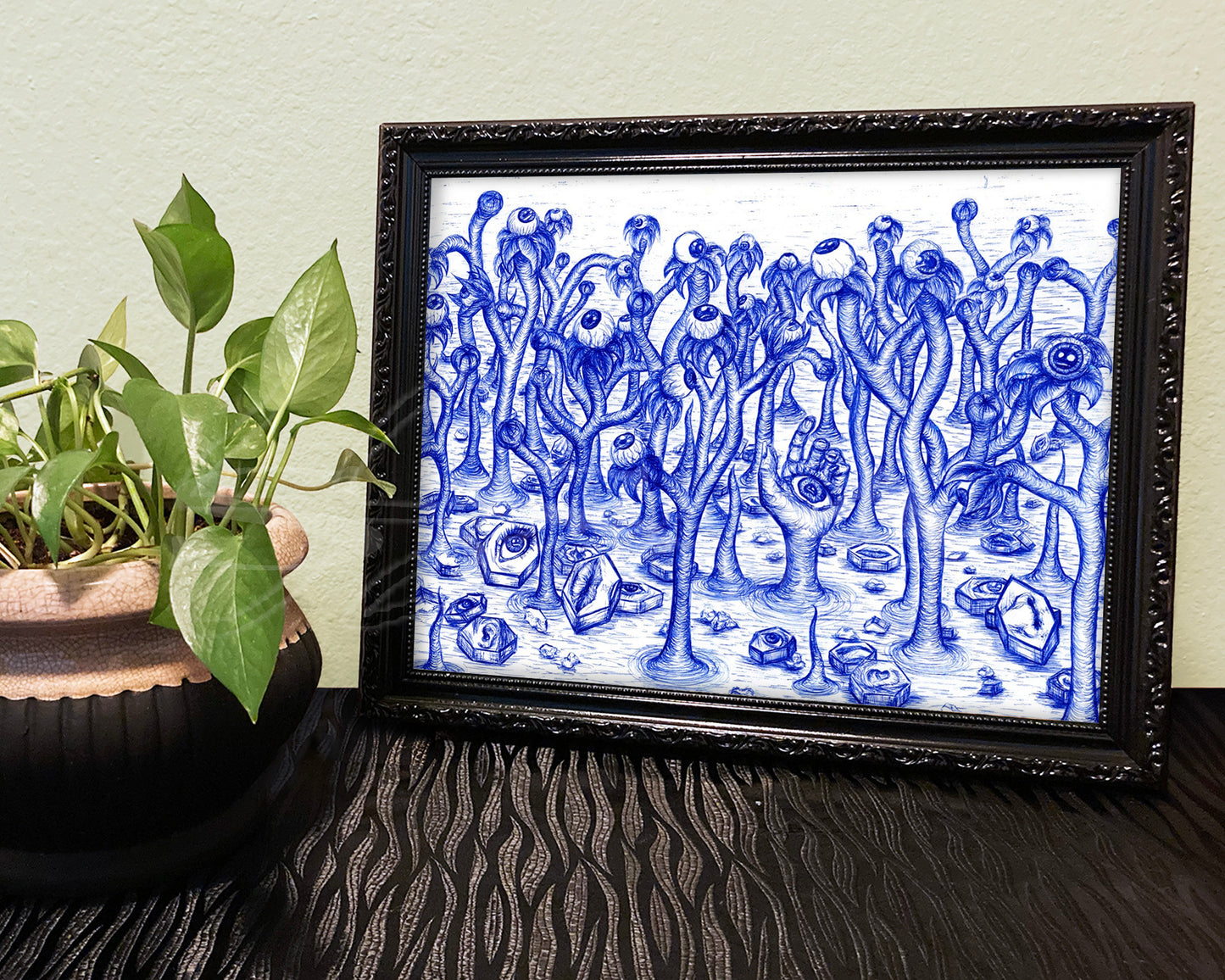 Foreyest - Print of Original Pen & Ink Drawing