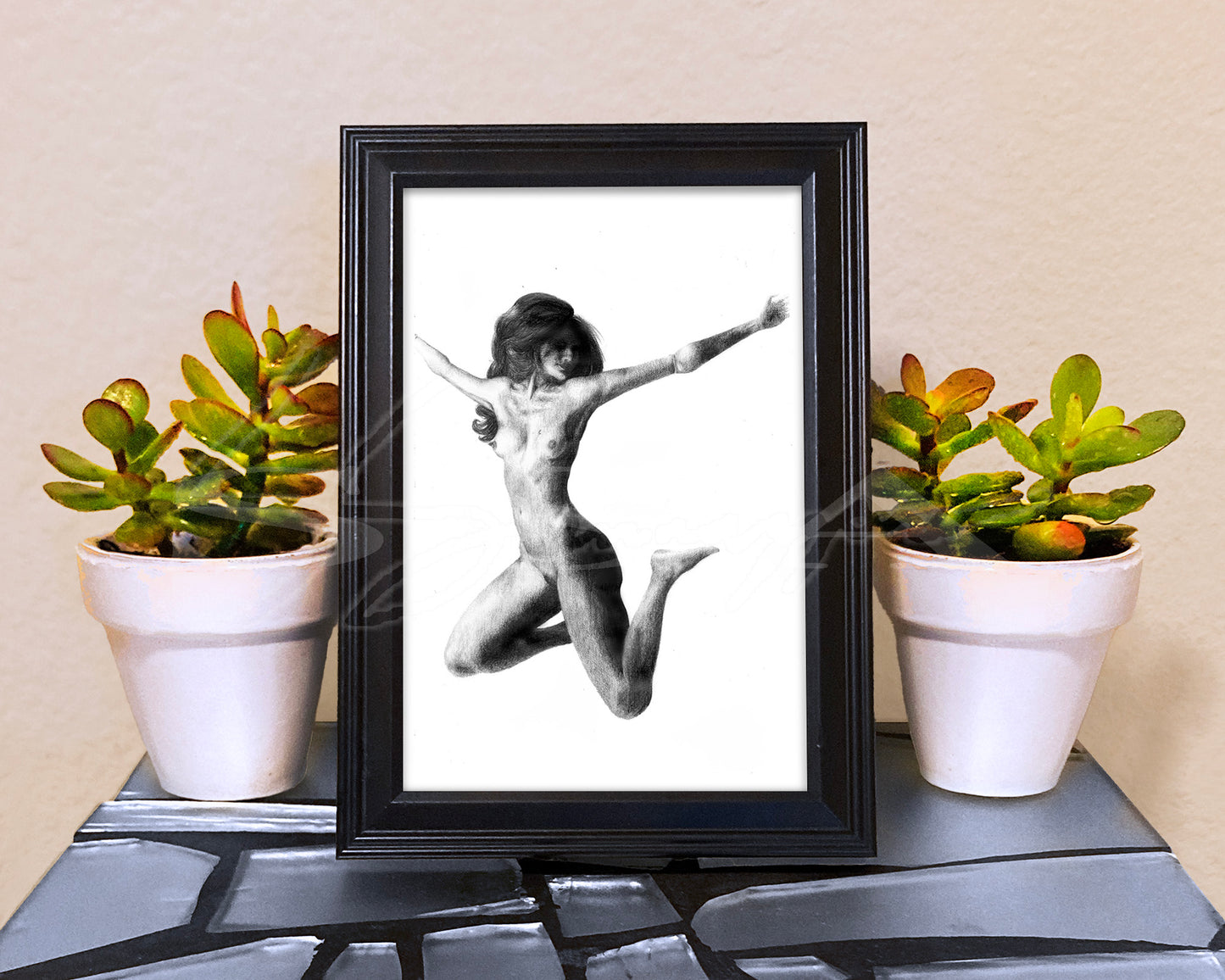 Moove - Print of Original Graphite Drawing