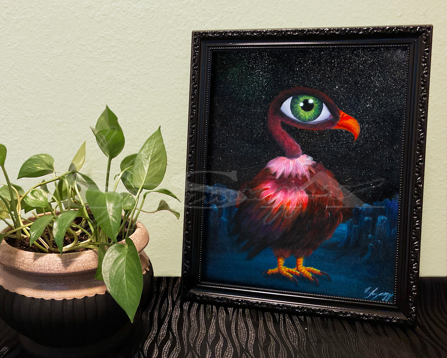 Vulteyere - Print of Original Acrylic Painting
