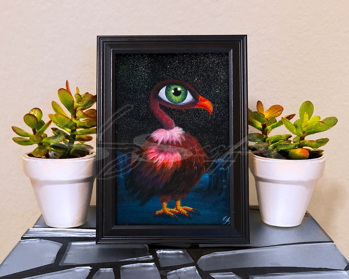 Vulteyere - Print of Original Acrylic Painting