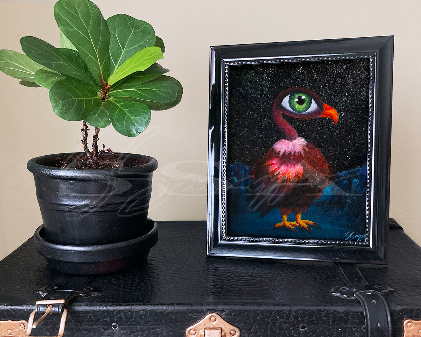 Vulteyere - Print of Original Acrylic Painting