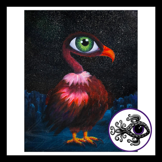 Vulteyere - Print of Original Acrylic Painting