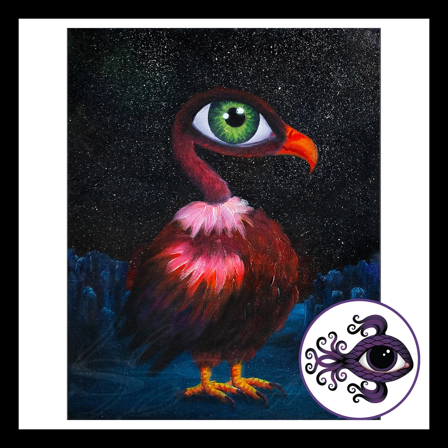 Vulteyere - Print of Original Acrylic Painting