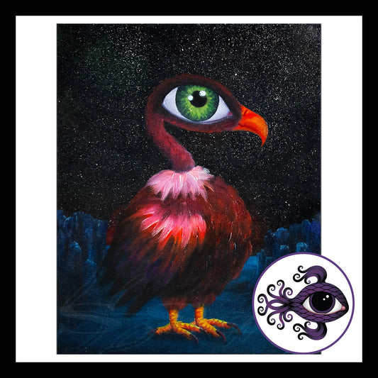 Vulteyere - Print of Original Acrylic Painting