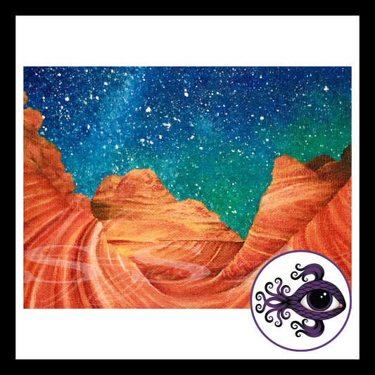 The Wave - Print of Original Acrylic Painting