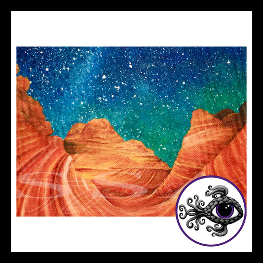 The Wave - Print of Original Acrylic Painting